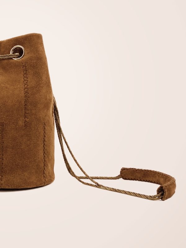 COSTA FOKI bucket bag HEDY kamel brown