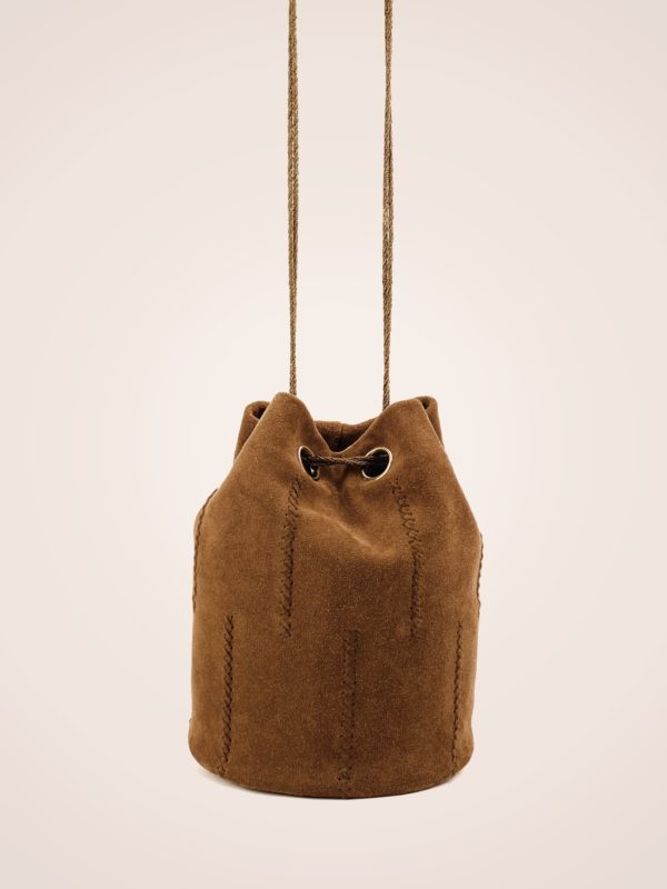 COSTA FOKI bucket bag HEDY kamel brown