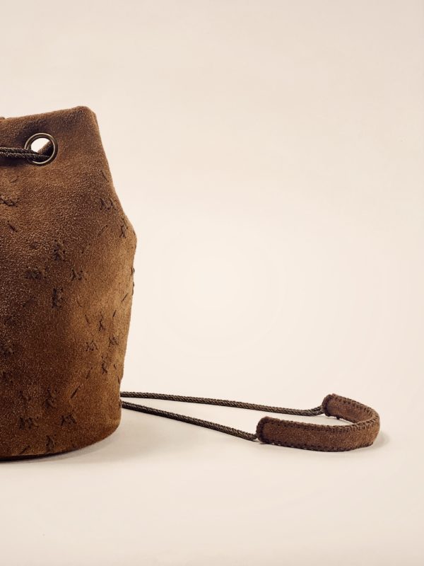 COSTA FOKI bucket bag THEDA kamel brown