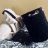 COSTA FOKI bucket bag THEDA black